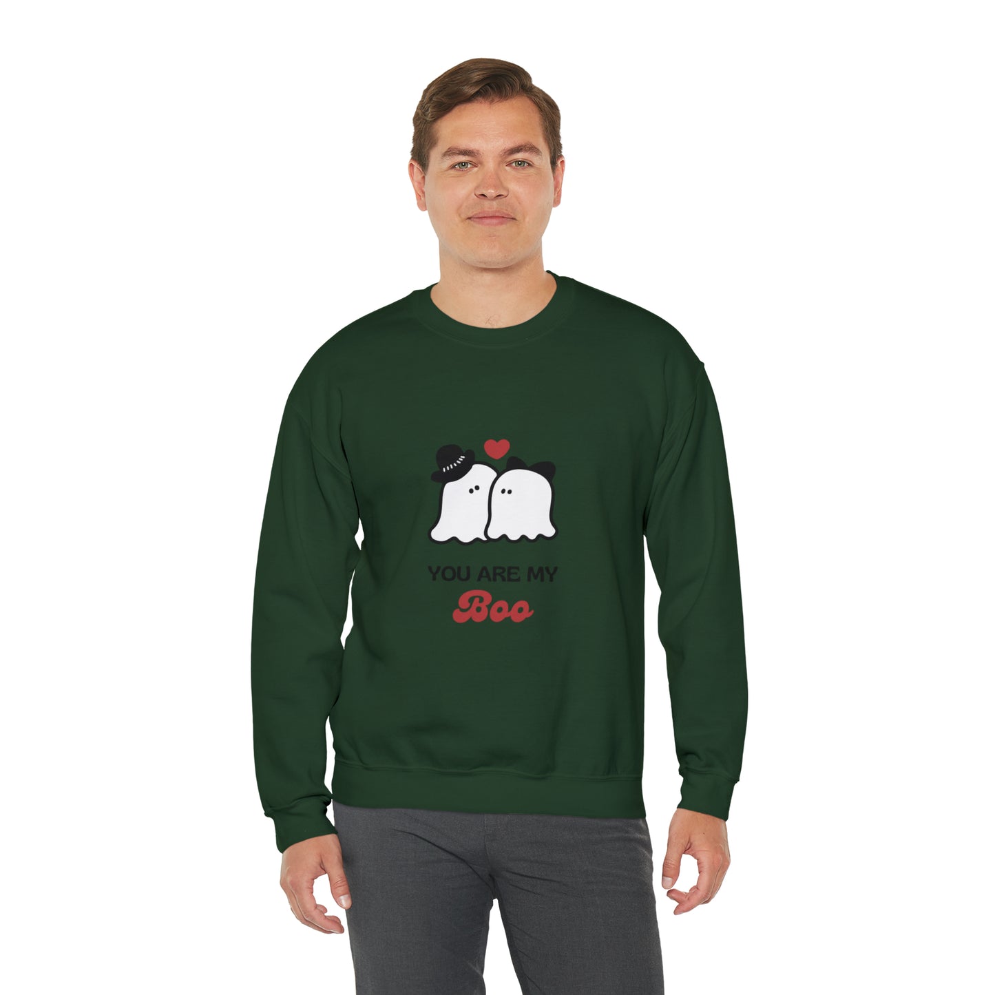 CUTE couple You are my BOO Heavy Blend™ Crewneck Sweatshirt for men and women