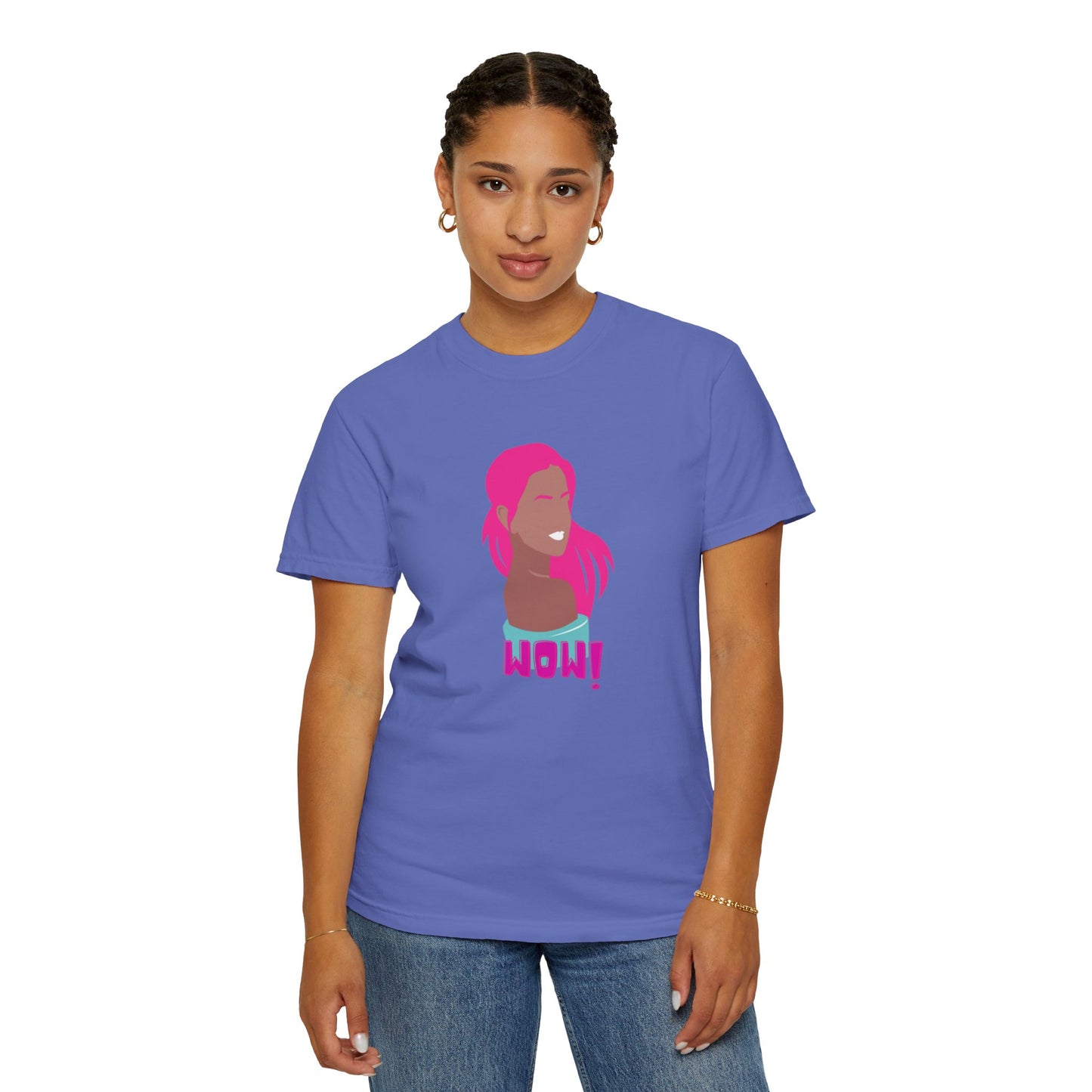 Beautiful wow girl T-shirt for women