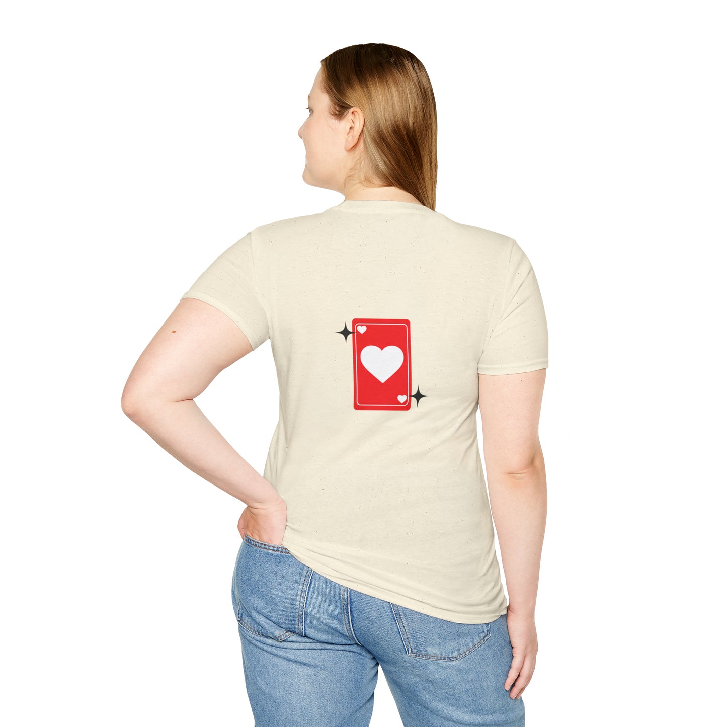 Men and women heart queen Softstyle T-Shirt