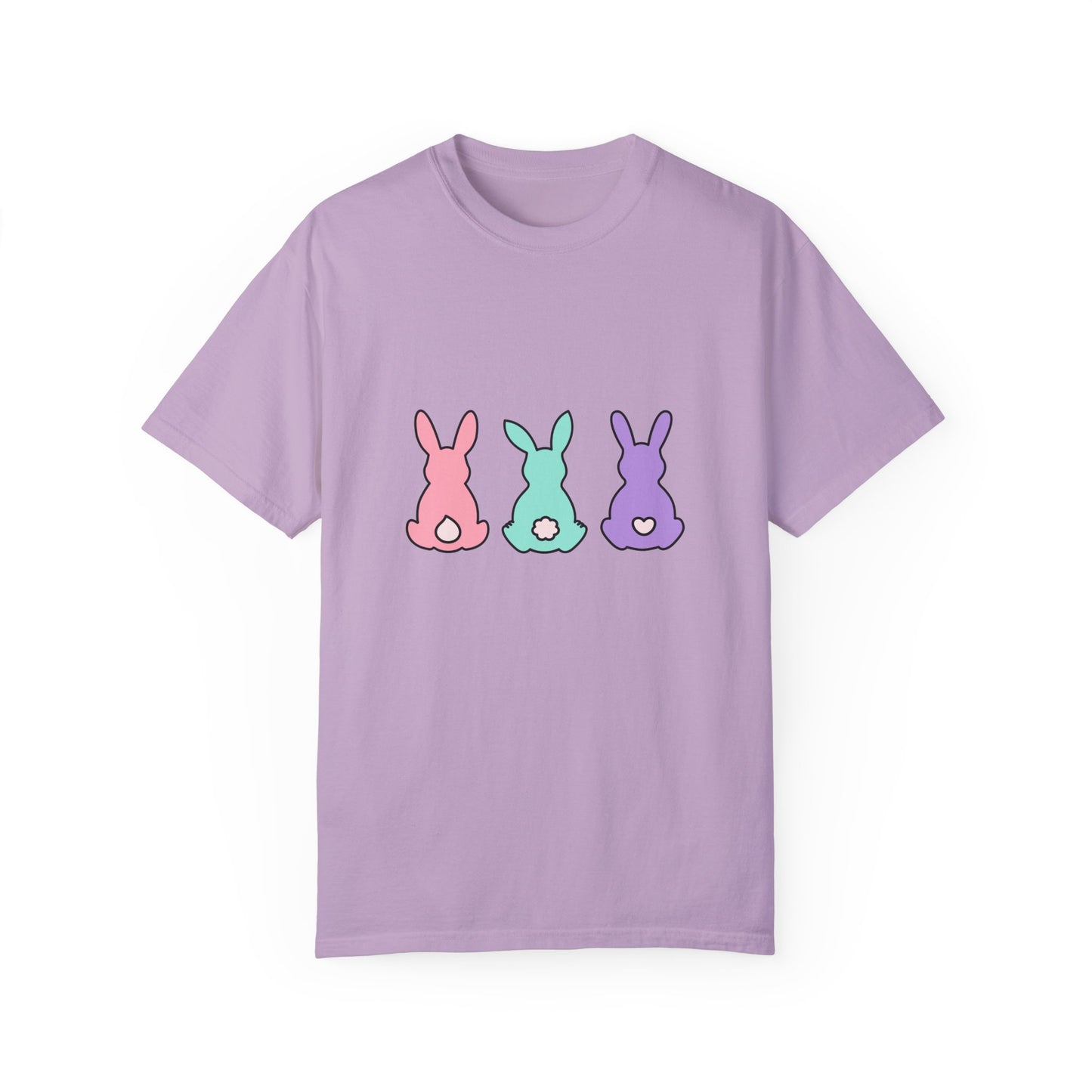 Cute and colourful bunny T-shirt for men and women