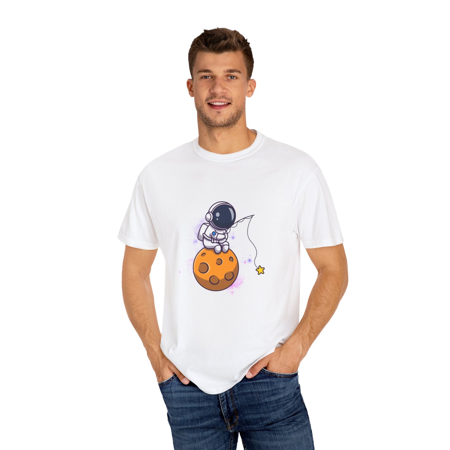 Astronaut and space cool T-shirt for men and women