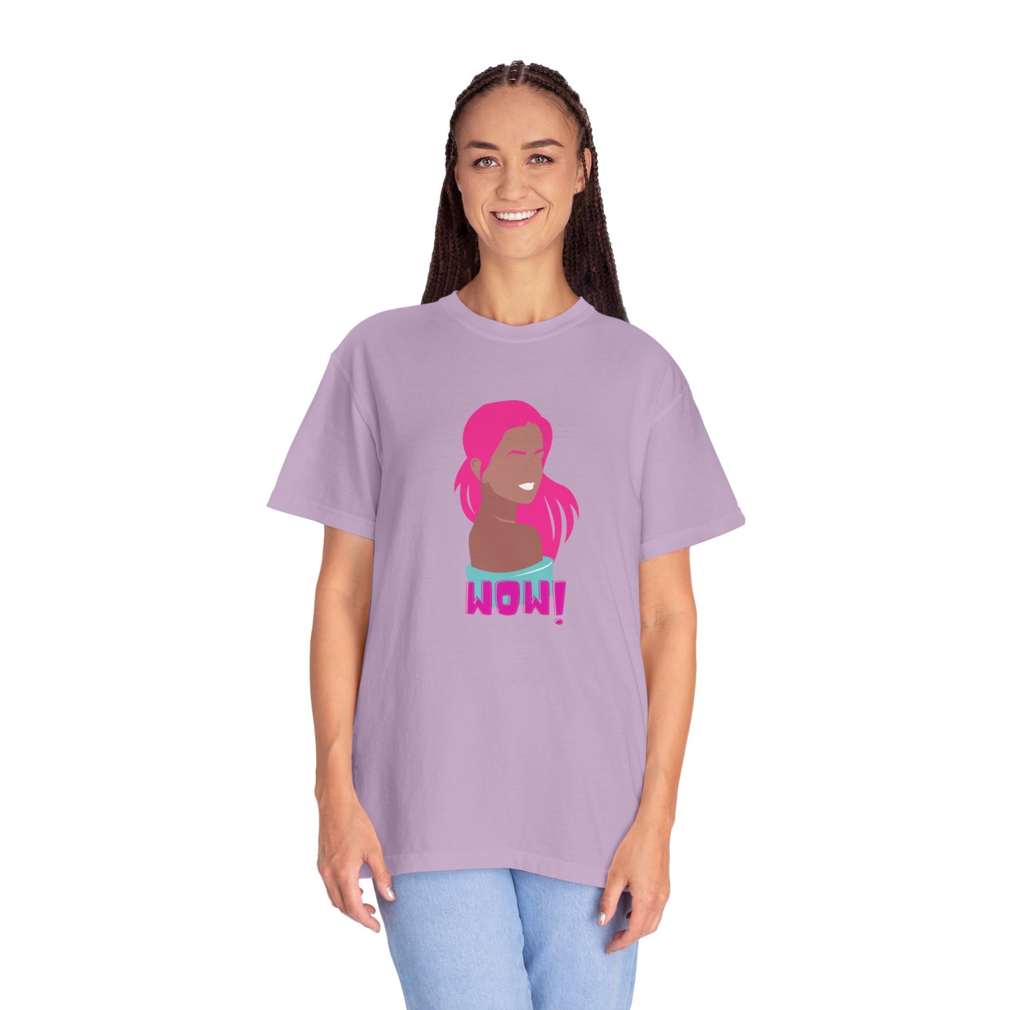 Beautiful wow girl T-shirt for women