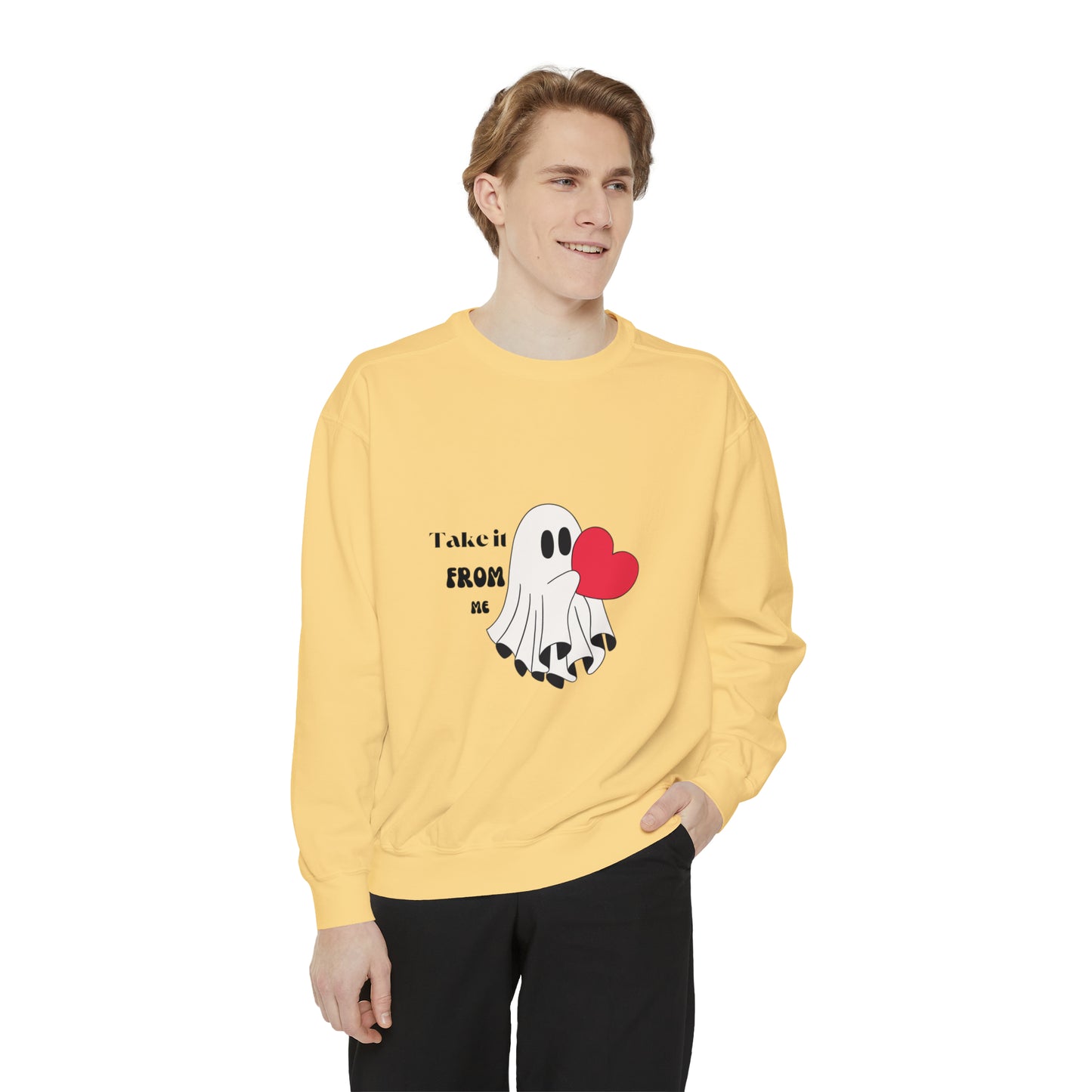 Take it from me proposal, Valentine's special Sweatshirt for men and women