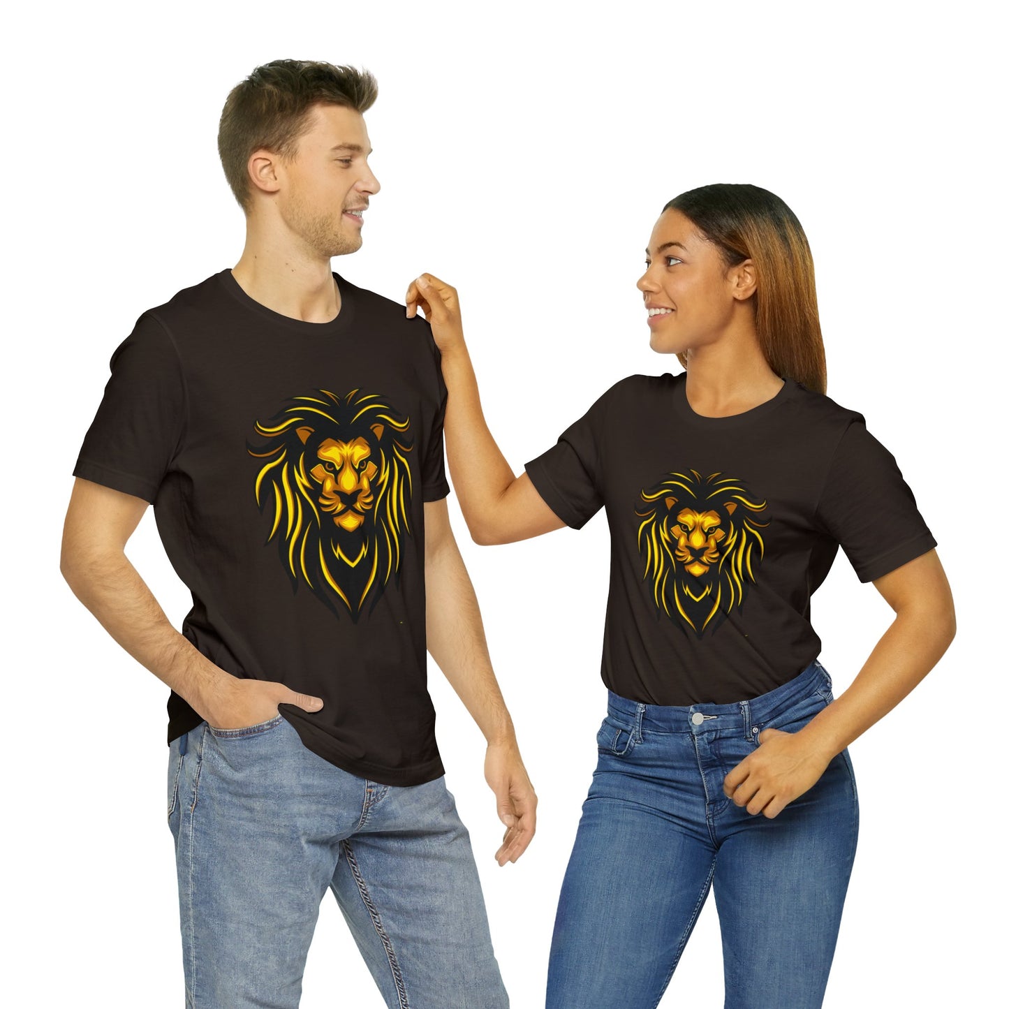 LION KING cool Jersey Short Sleeve Tee for men and women