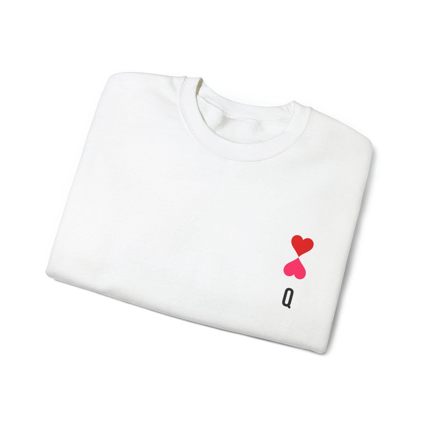 Heart queen Heavy Blend™ Crewneck Sweatshirt for men and women