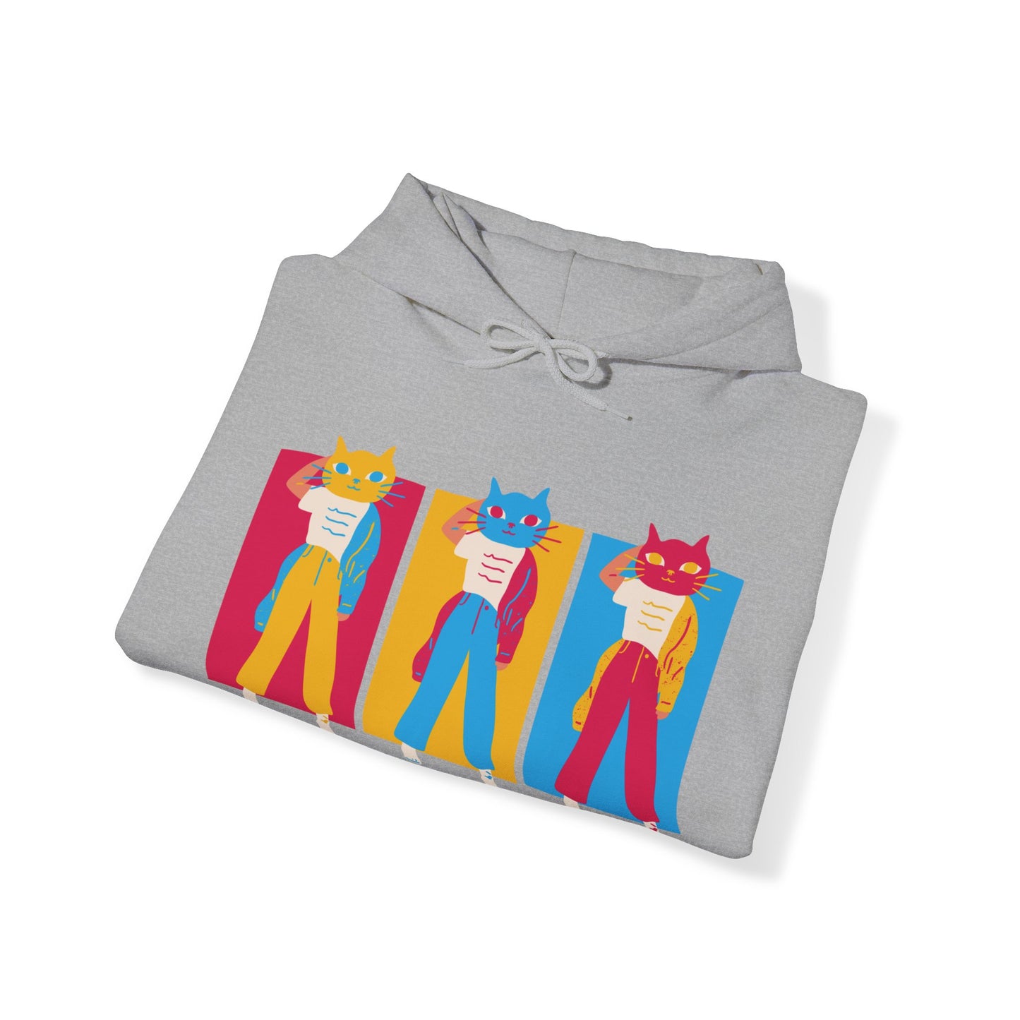 kitty's world cool Heavy  Hooded Sweatshirt for women