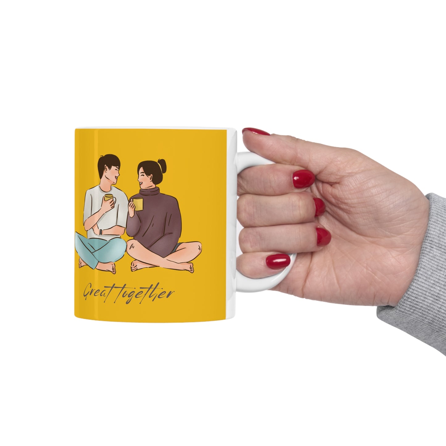 Valentine's day Special Great together love couple Ceramic coffee Mug 11oz