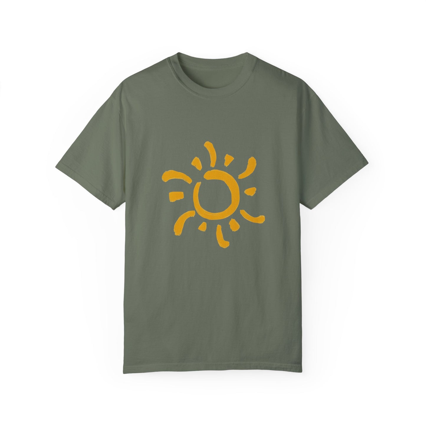 Beautiful rising sun art T-shirt for women