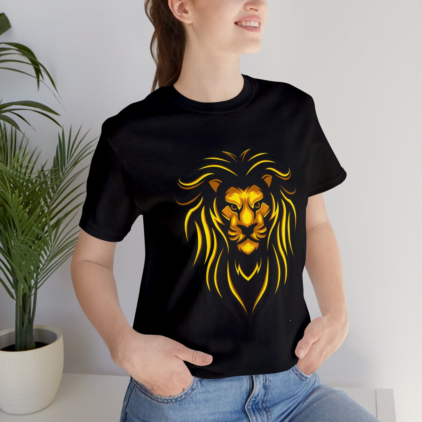 LION KING cool Jersey Short Sleeve Tee for men and women