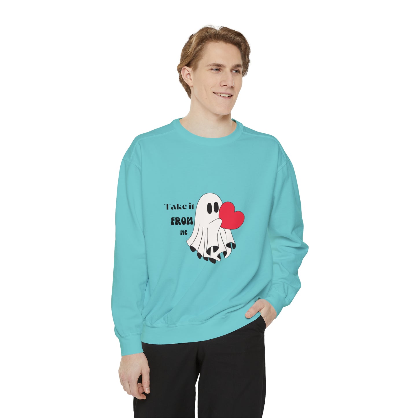 Take it from me proposal, Valentine's special Sweatshirt for men and women