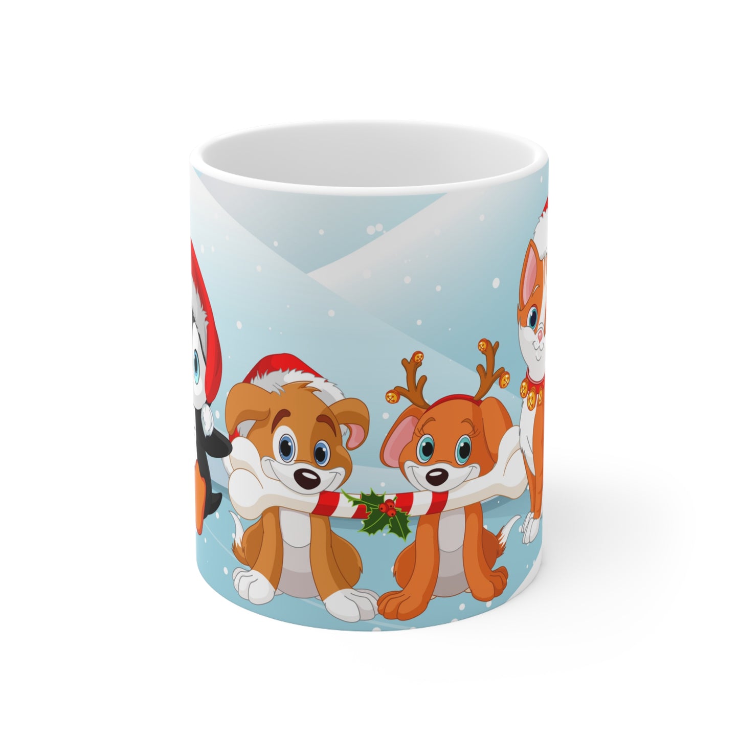 Cute and bright Merry Christmas Coffee Mug 11oz