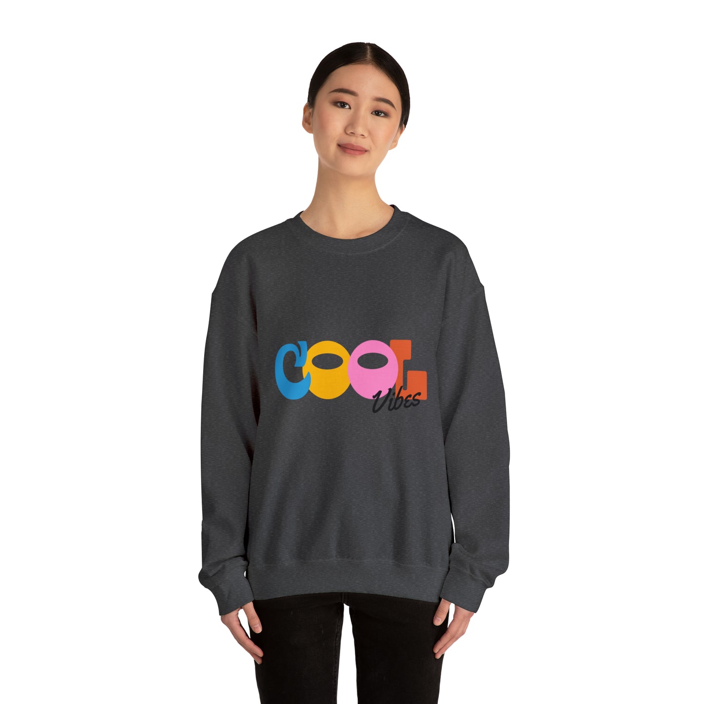 COOL vibes Colourful Heavy Blend™ Crewneck Sweatshirt for Men and Women