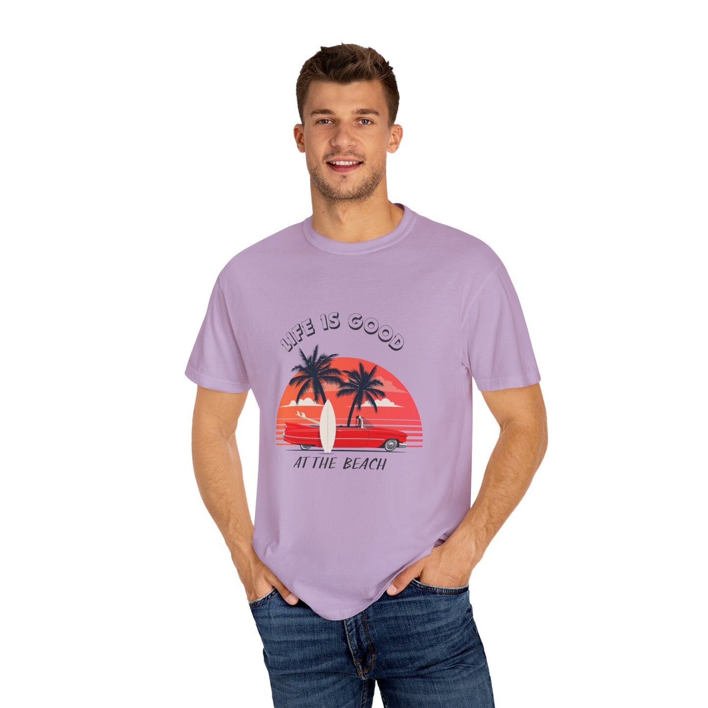 Beautiful life is good at the beach T-shirt for men and women