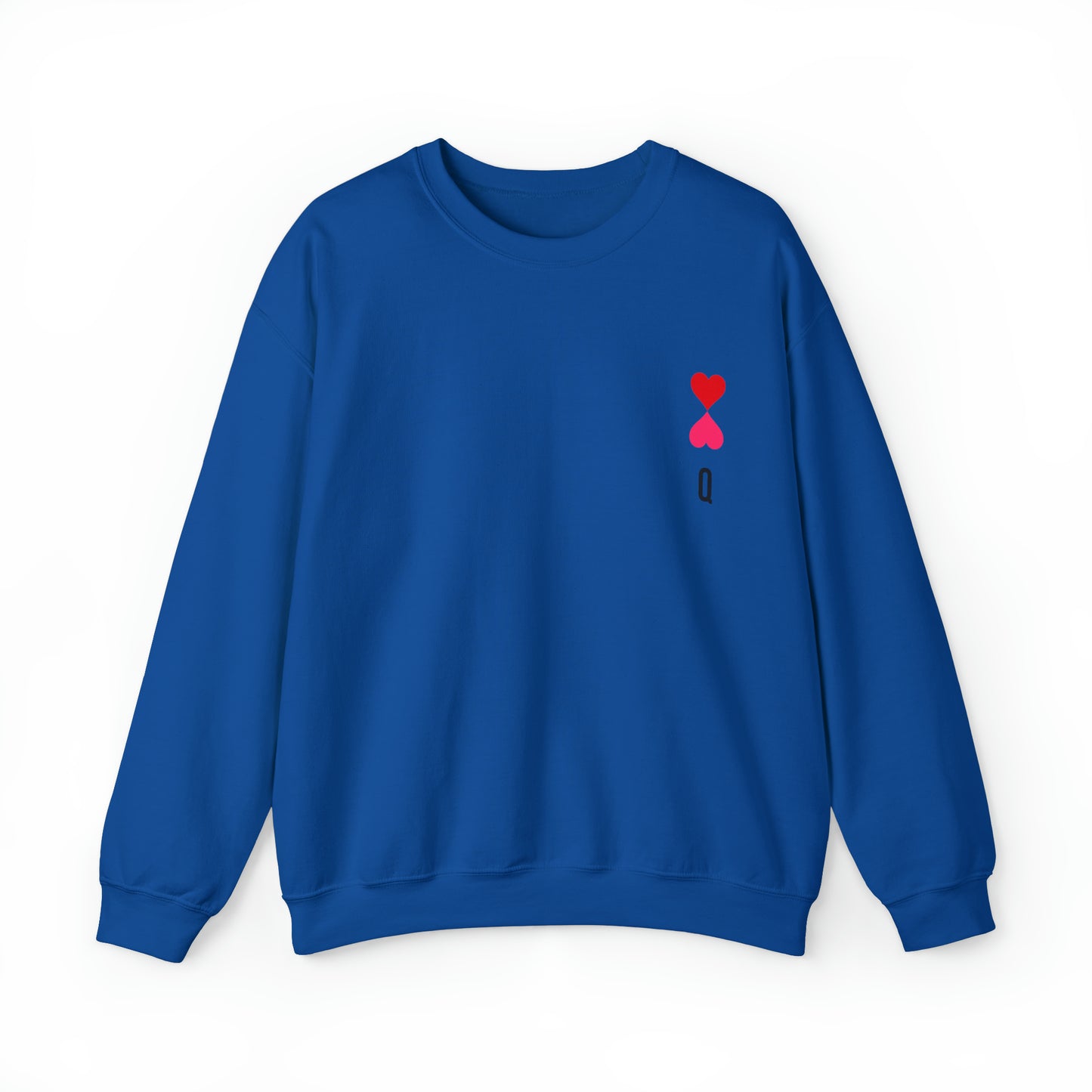 Heart queen Heavy Blend™ Crewneck Sweatshirt for men and women