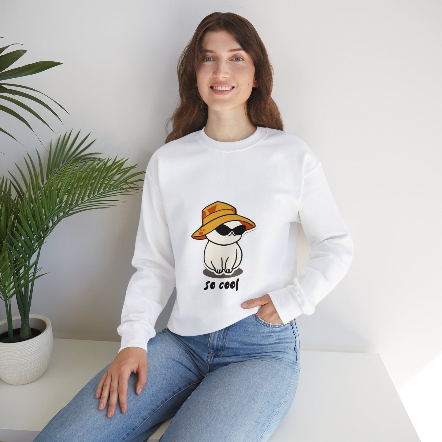 SO COOL Heavy Blend™ Crewneck Sweatshirt for men and women