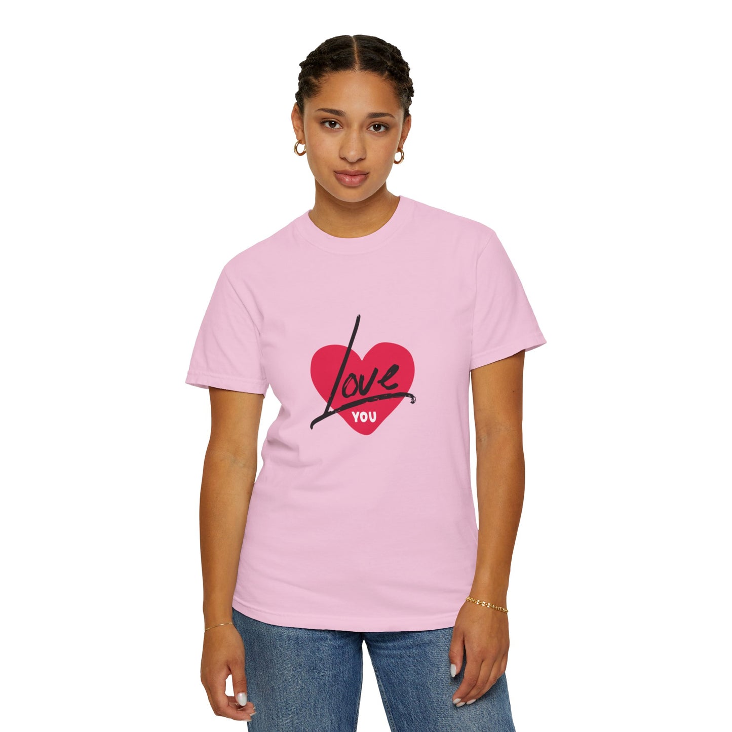 Beautiful I LOVE YOU Valentine's special T-shirt for men and women