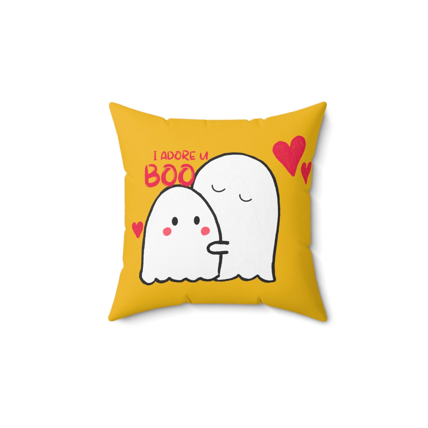 Cute i adore you boo Valentine's day gift Square Pillow