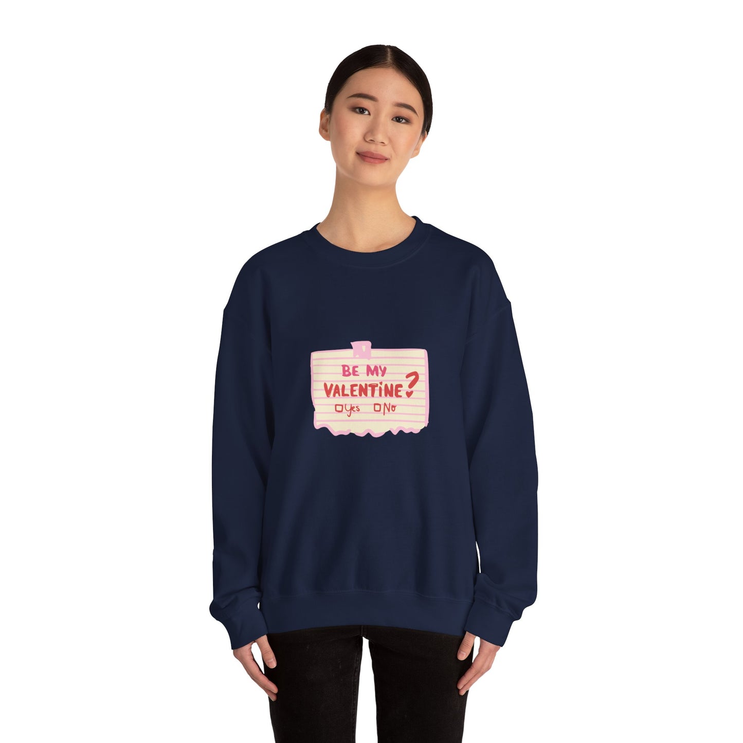 My valentine Heavy Crewneck Sweatshirt for men and women