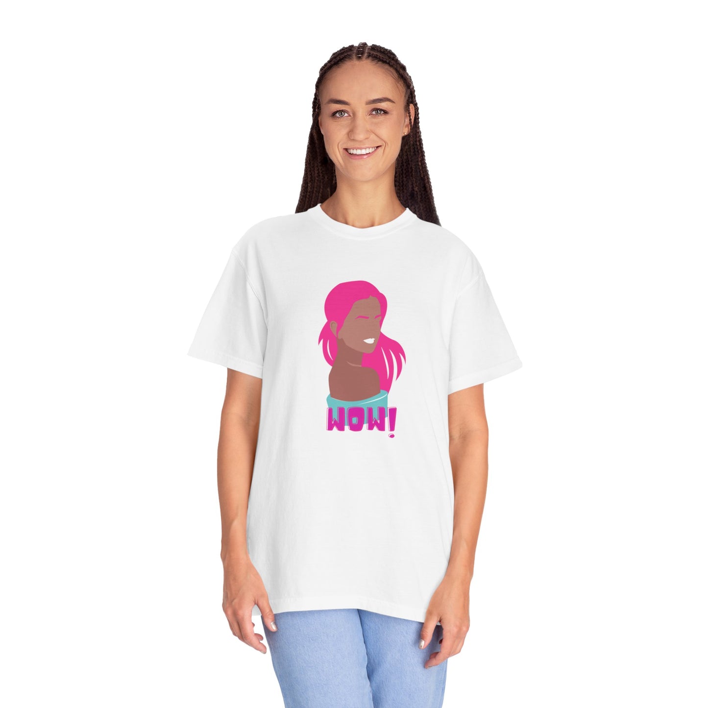 Beautiful wow girl T-shirt for women