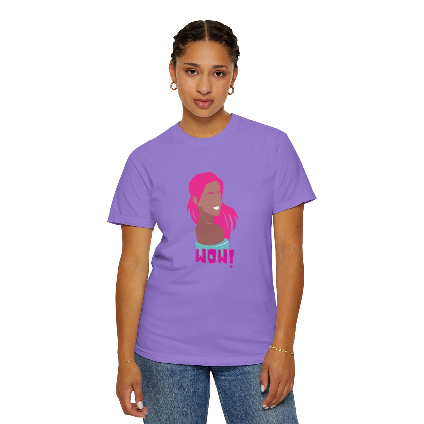 Beautiful wow girl T-shirt for women