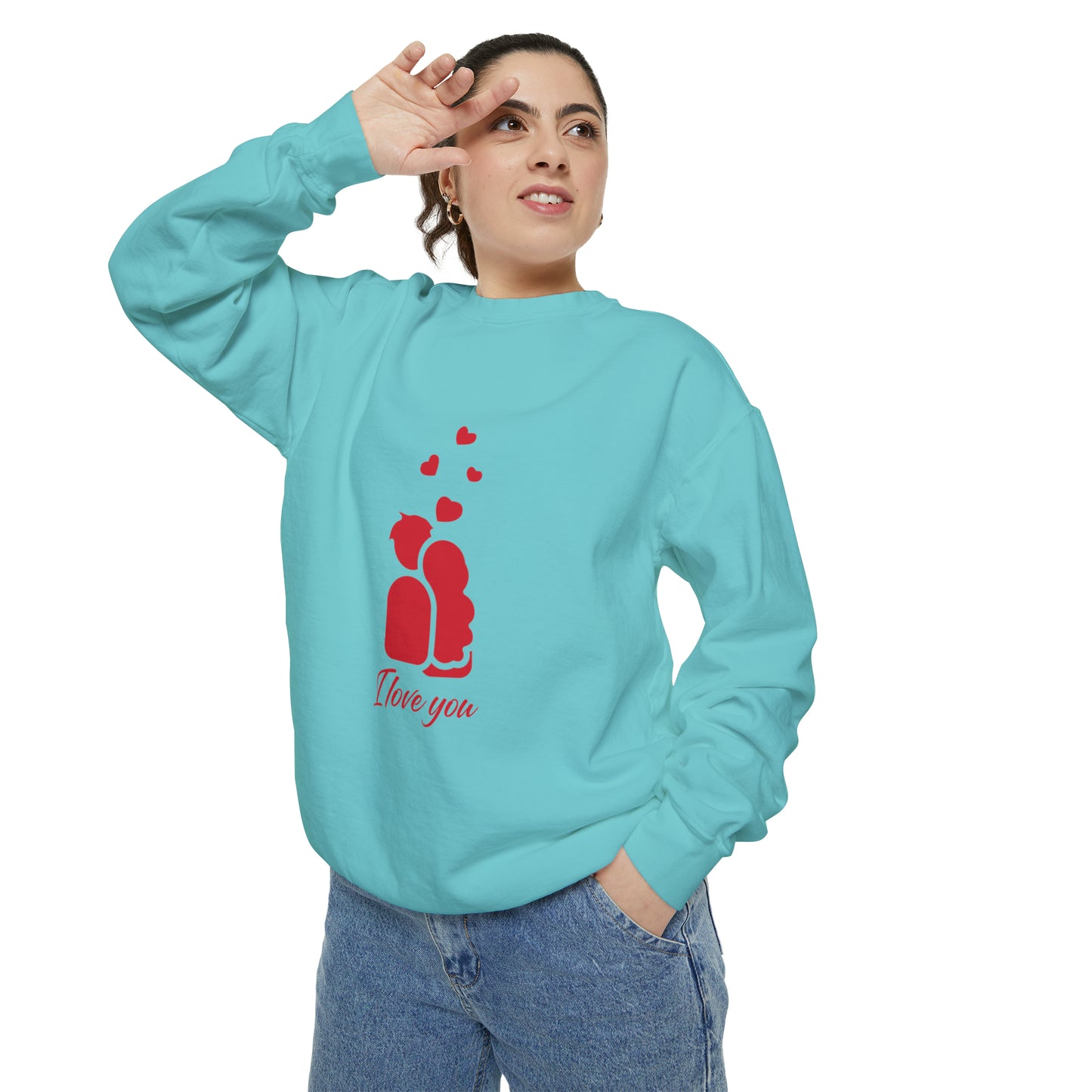 I love you Sweatshirt for men and women