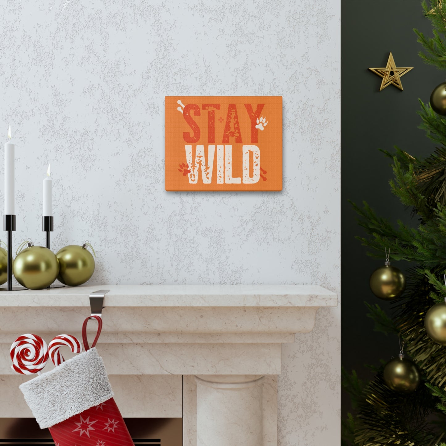 Stay Wild Canvas Gallery Wraps home decor