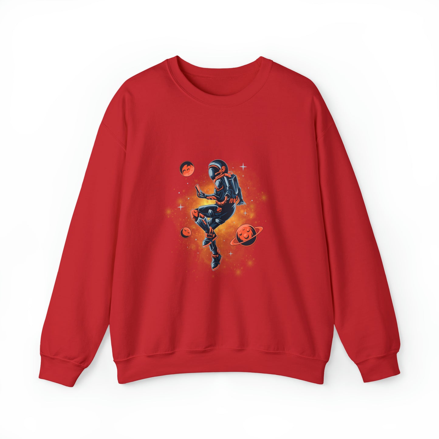 Beautiful Astronaut Heavy Blend™ Crewneck Sweatshirt for men and women