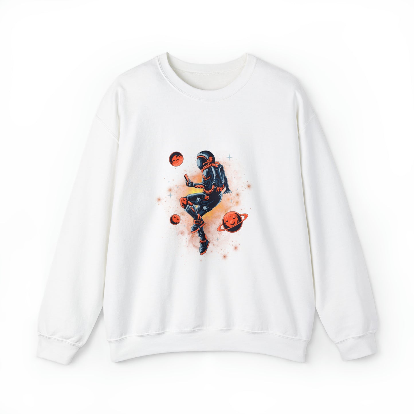 Beautiful Astronaut Heavy Blend™ Crewneck Sweatshirt for men and women