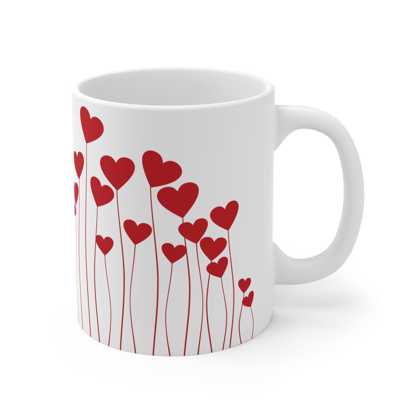 Love heart valentine's day gift coffee Mug 11oz