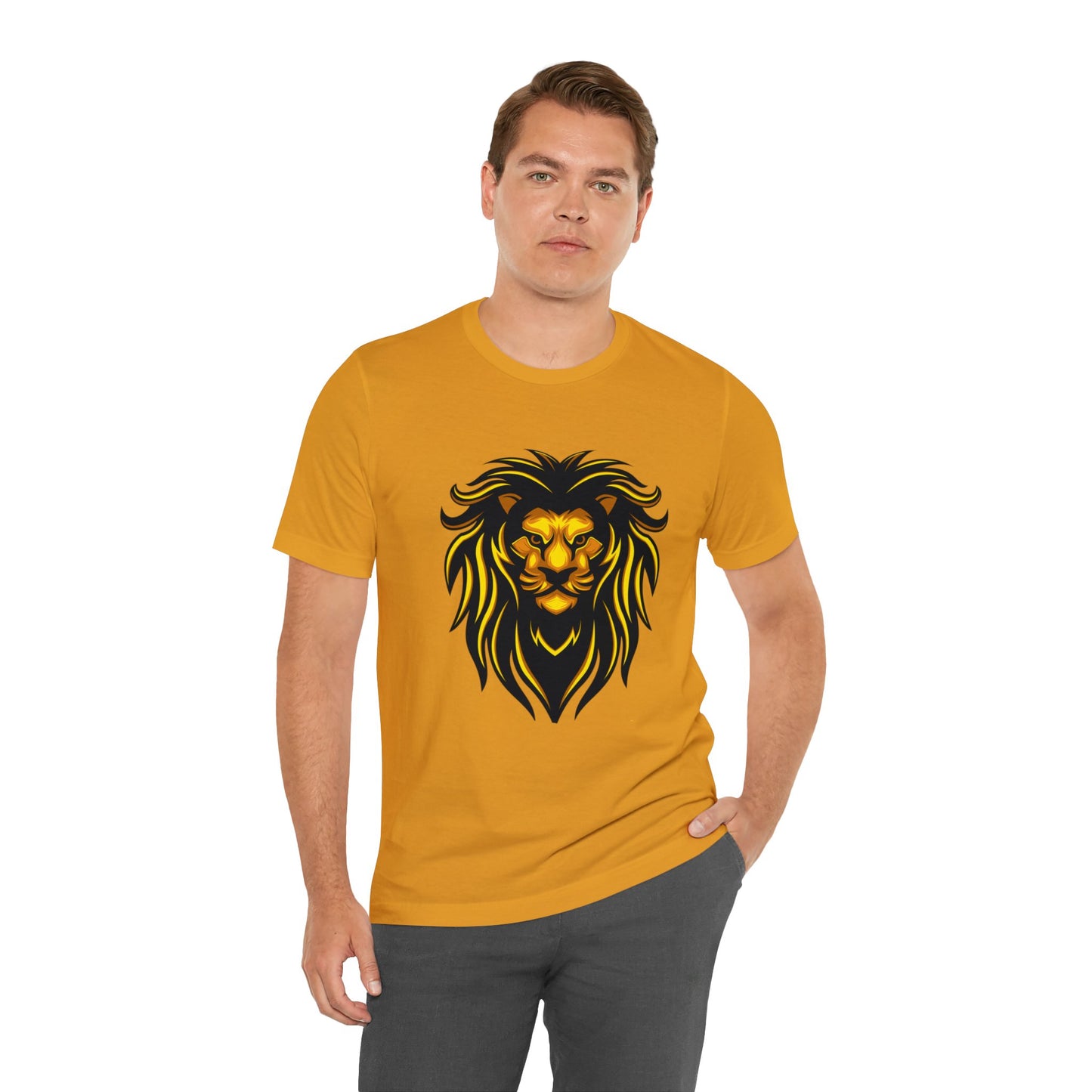 LION KING cool Jersey Short Sleeve Tee for men and women