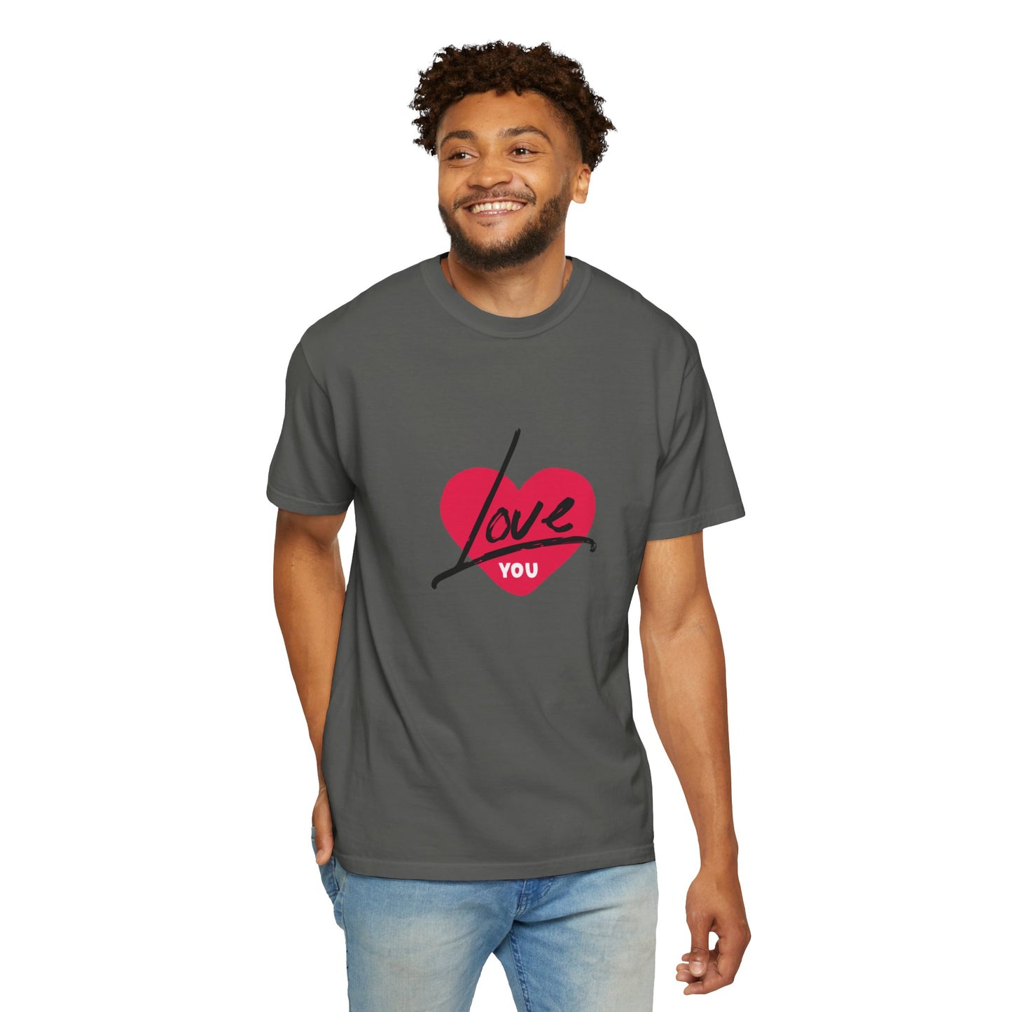 Beautiful I LOVE YOU Valentine's special T-shirt for men and women