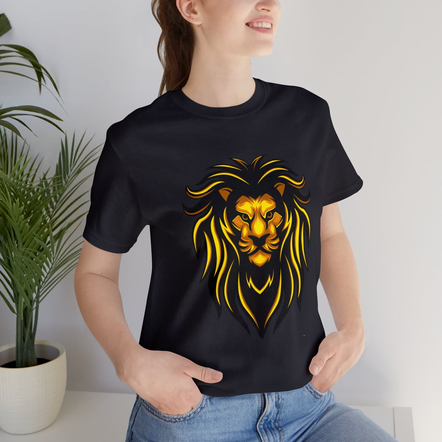 LION KING cool Jersey Short Sleeve Tee for men and women