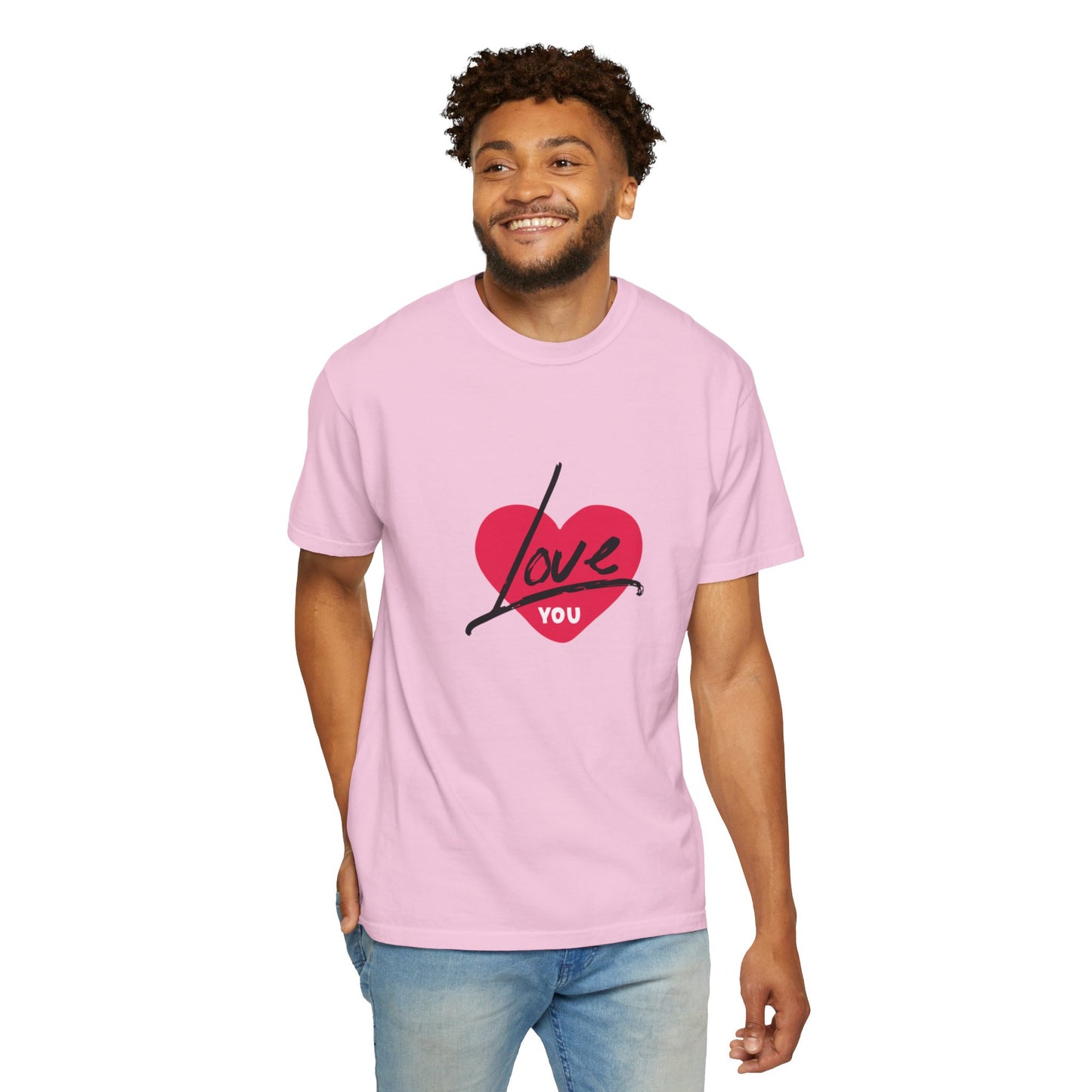 Beautiful I LOVE YOU Valentine's special T-shirt for men and women