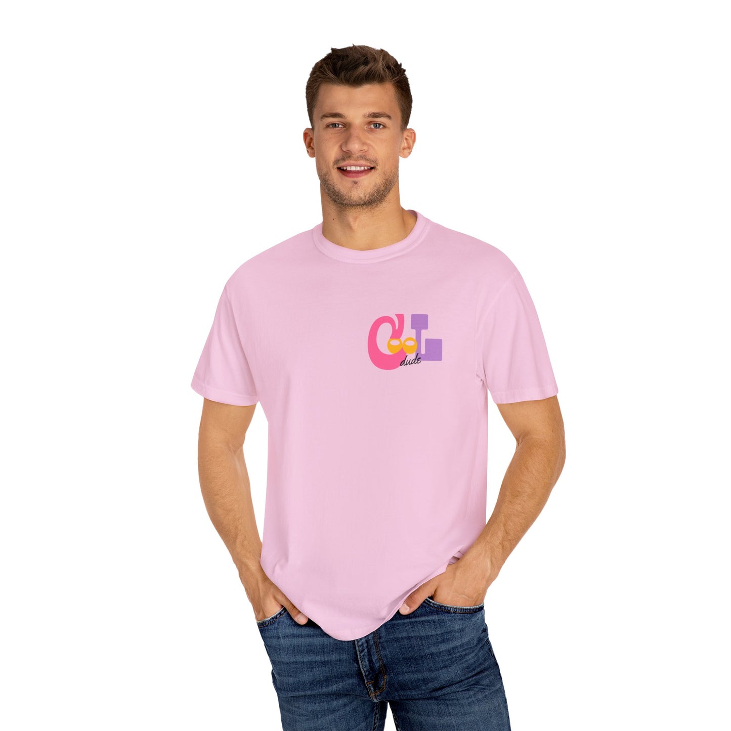 Cool dude colourful emoji T-shirt for men and women