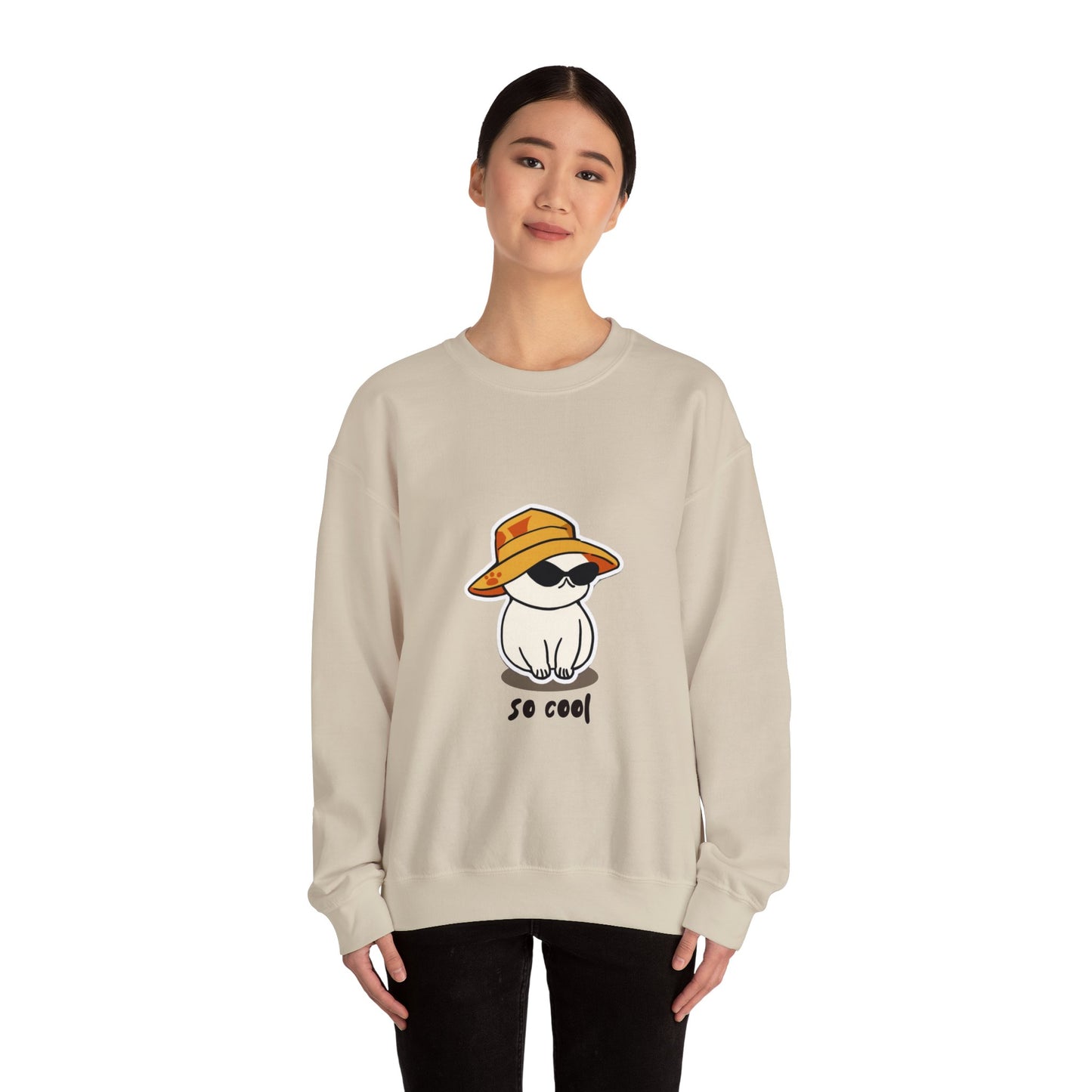 SO COOL Heavy Blend™ Crewneck Sweatshirt for men and women