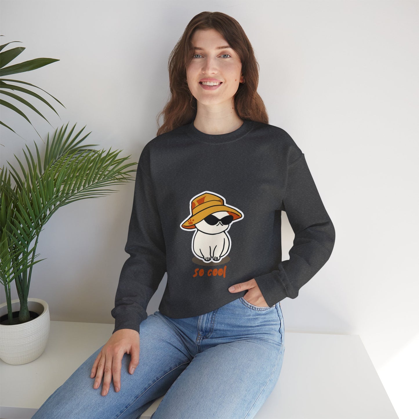 SO COOL Heavy Blend™ Crewneck Sweatshirt for men and women