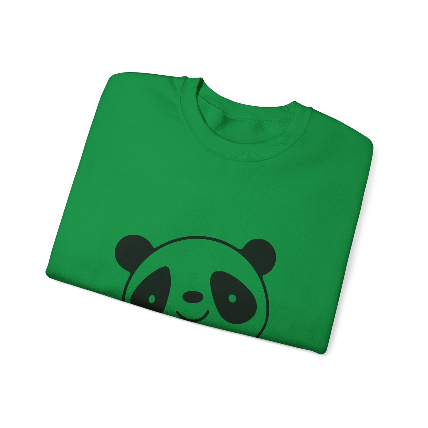 Panda love Heavy Crewneck Sweatshirt for men and women