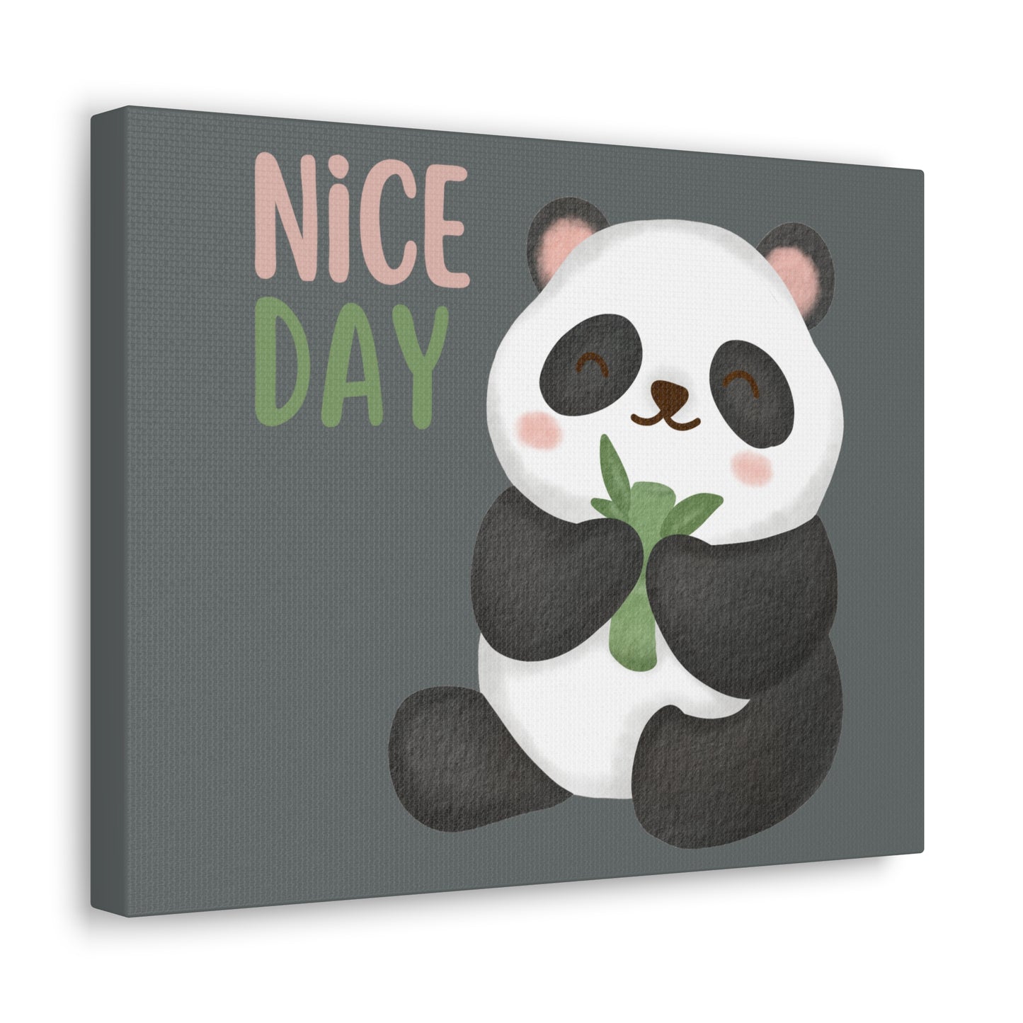 Cute baby panda Canvas Gallery Wraps