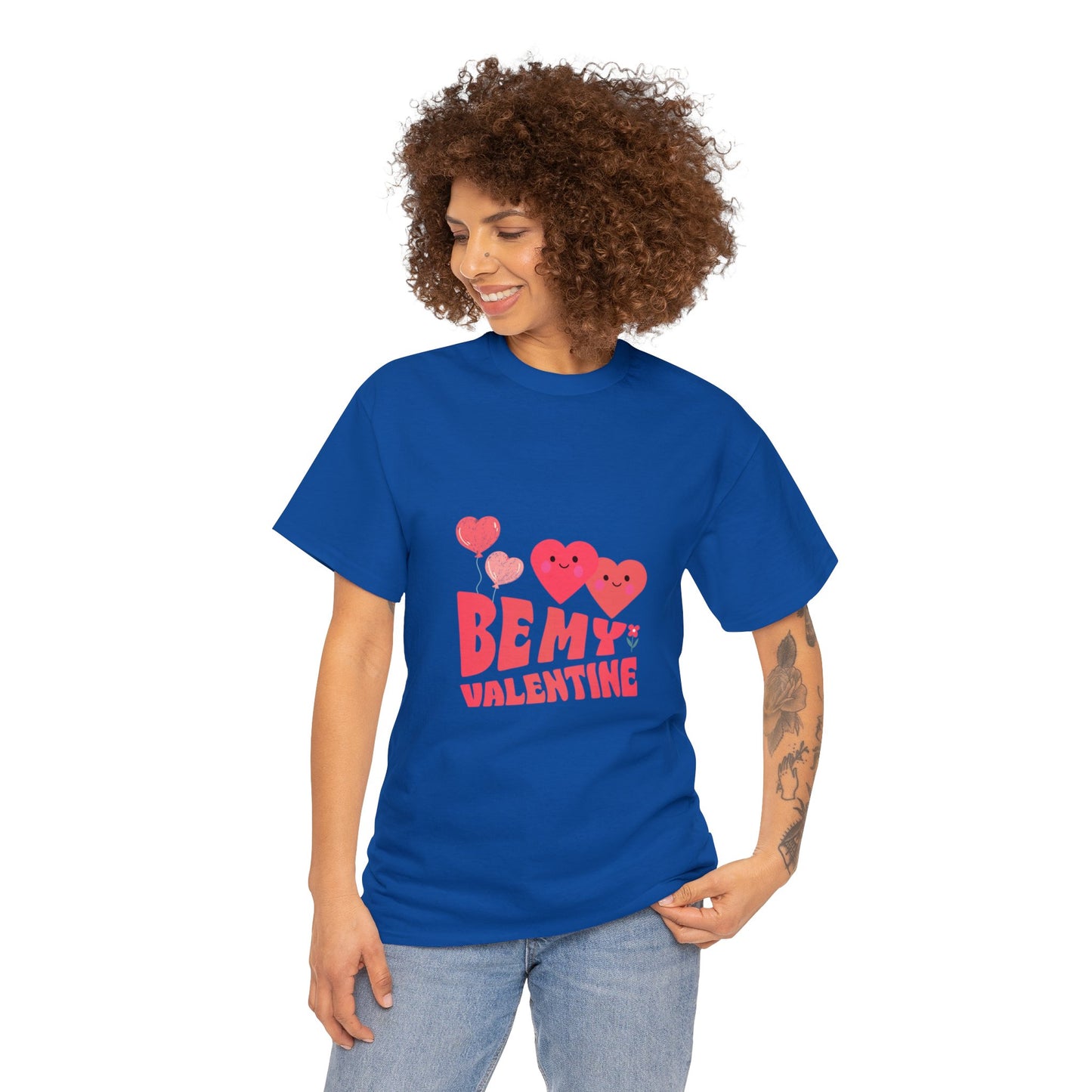 Be my valentine Heavy Cotton Tee for men and women