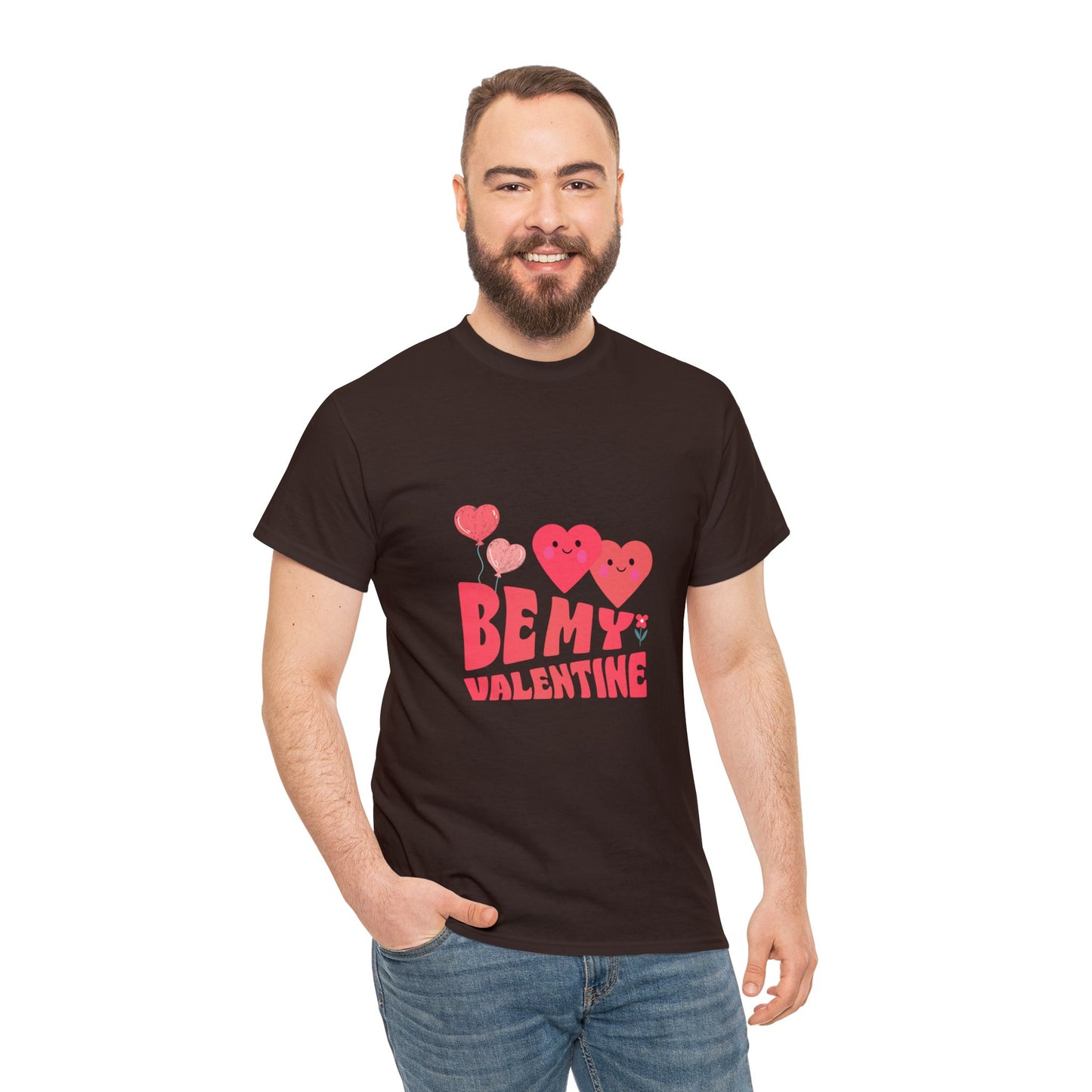 Be my valentine Heavy Cotton Tee for men and women