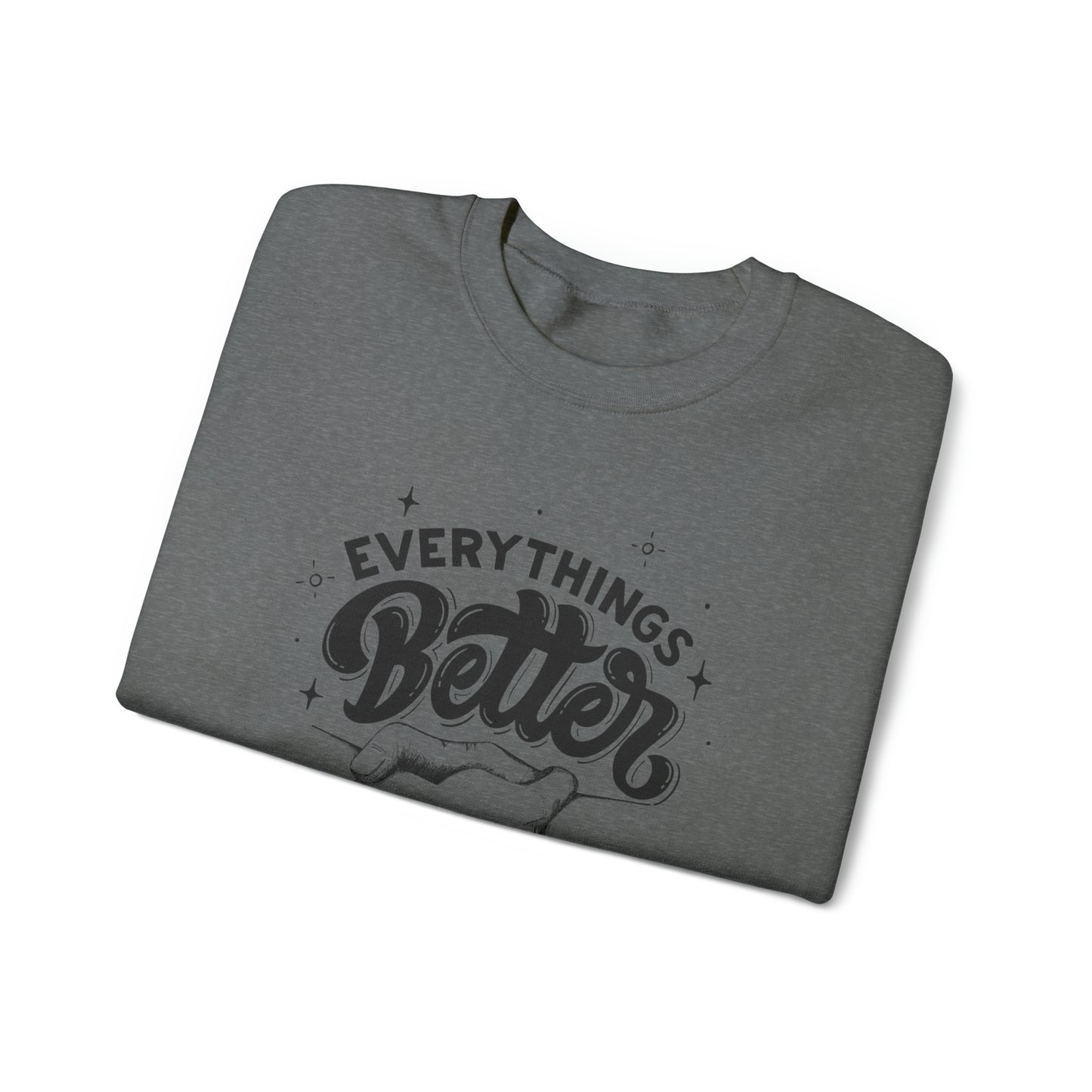 Everything is better together Heavy Blend™ Crewneck Sweatshirt