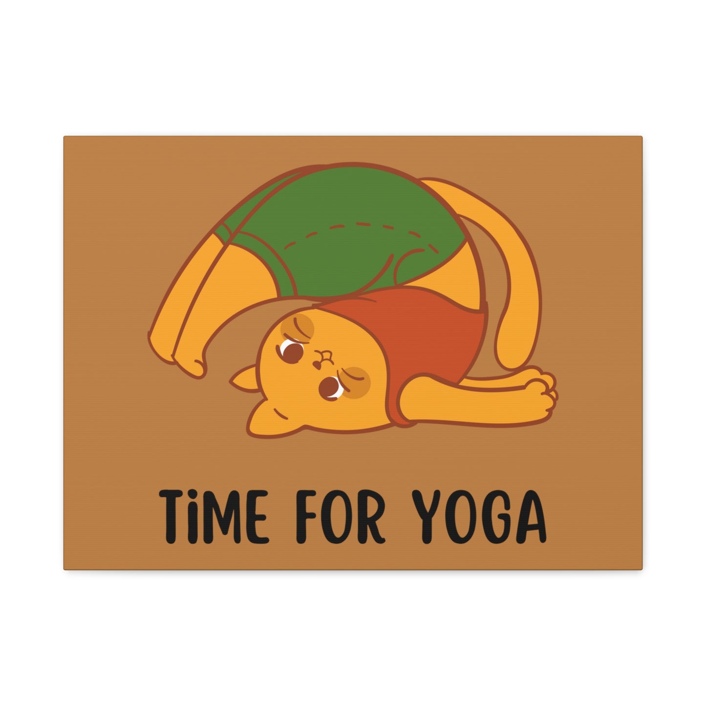 Time for Yoga Canvas Gallery Wraps