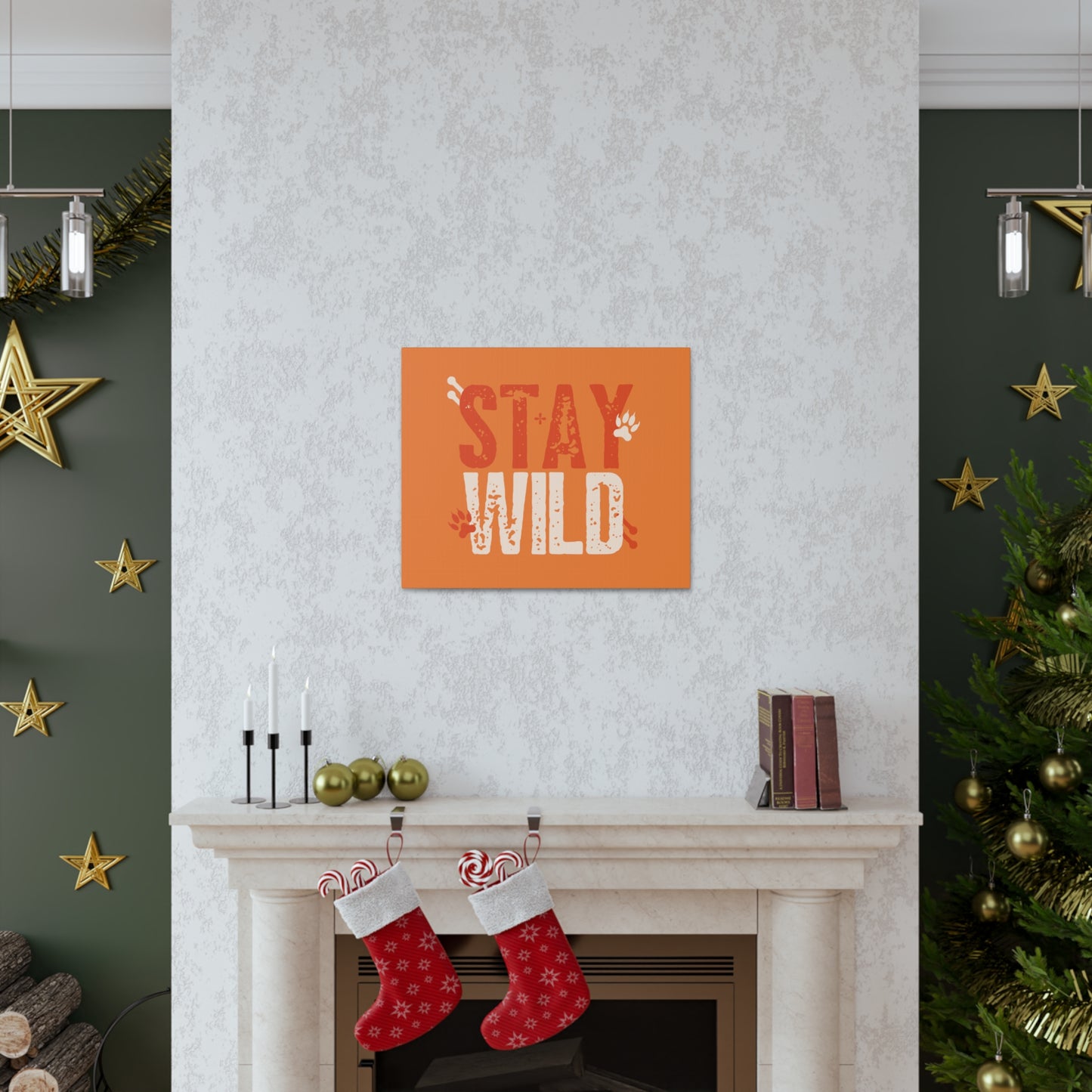 Stay Wild Canvas Gallery Wraps home decor