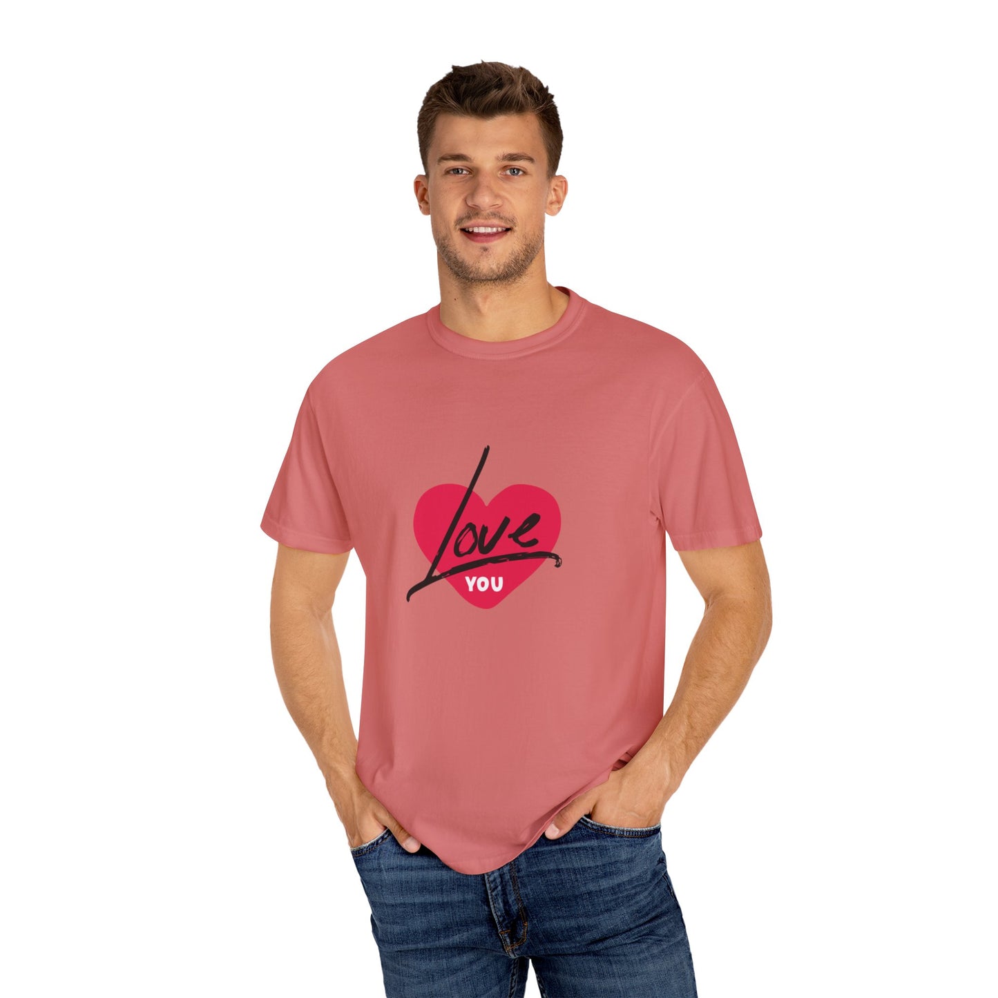 Beautiful I LOVE YOU Valentine's special T-shirt for men and women