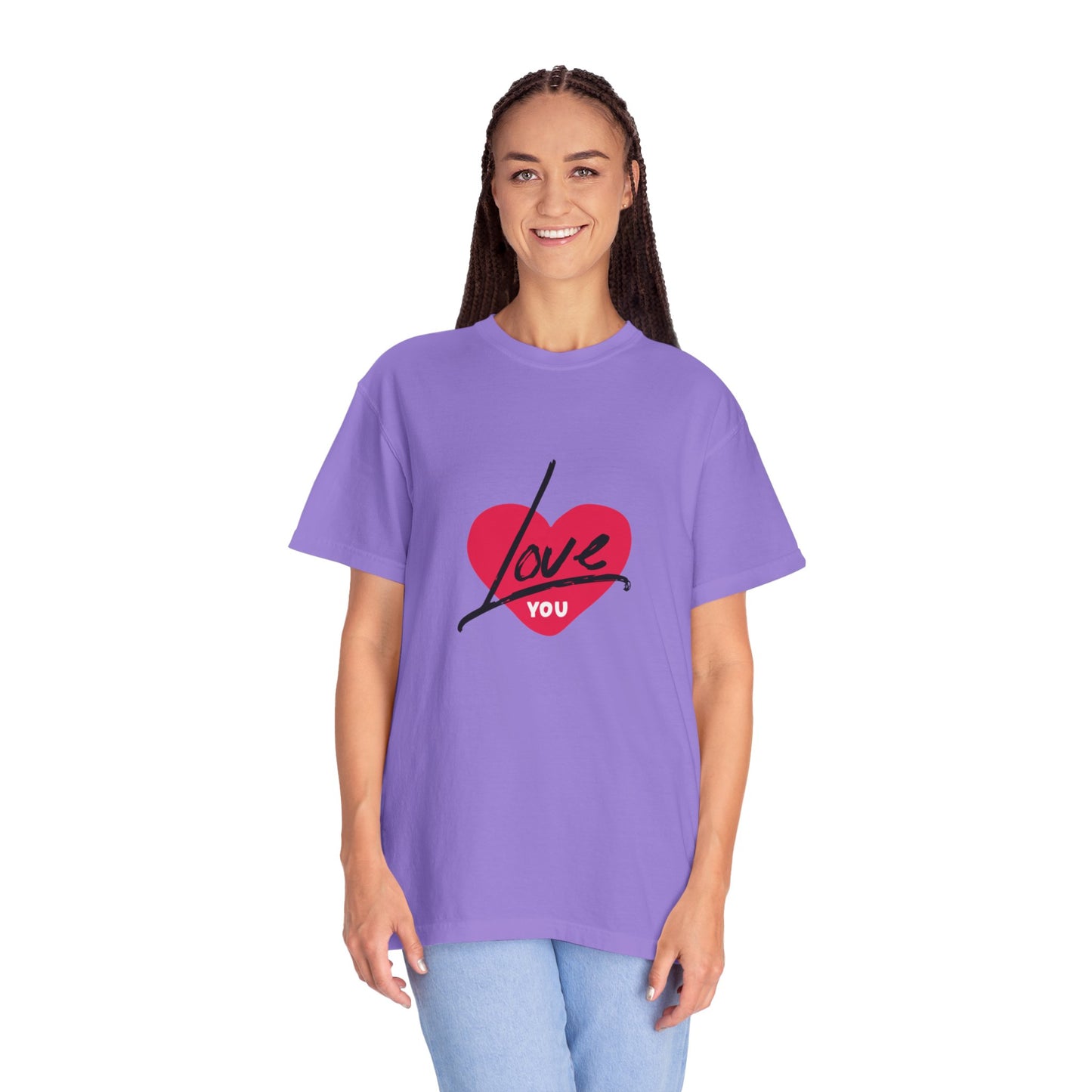 Beautiful I LOVE YOU Valentine's special T-shirt for men and women